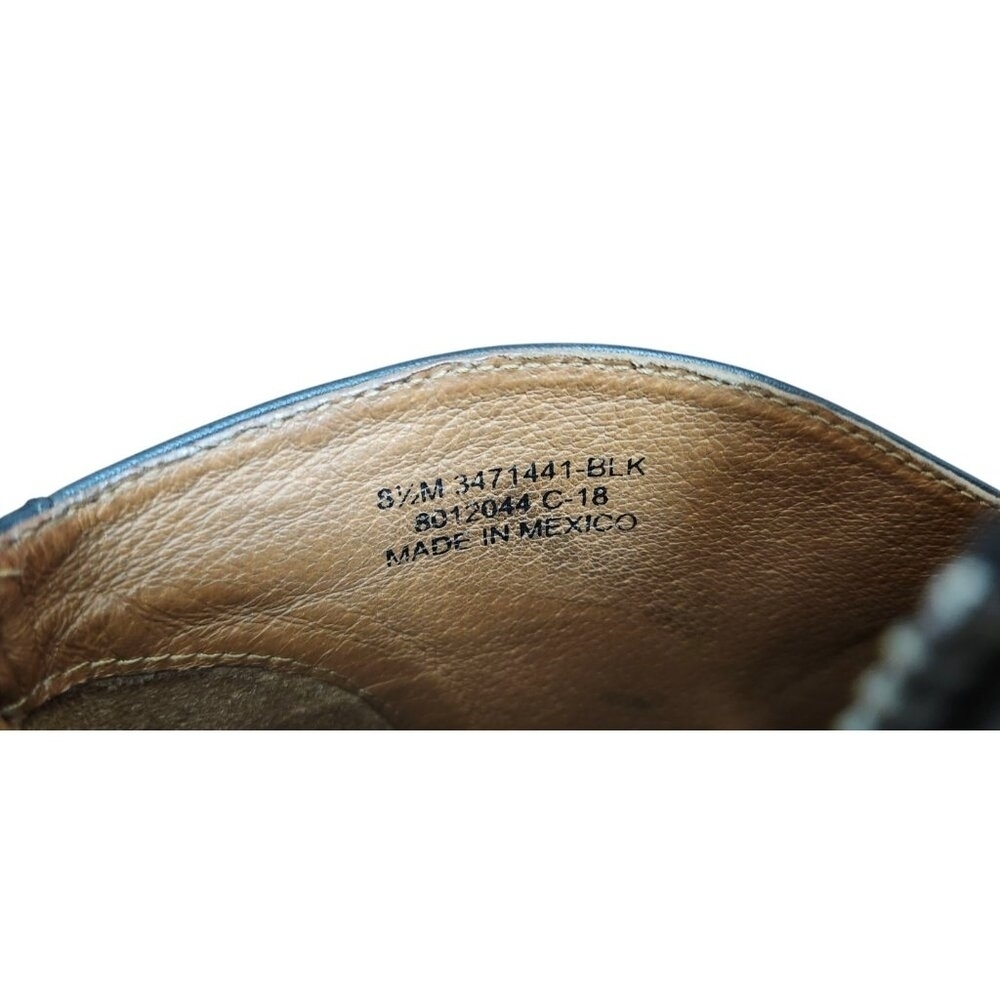 Frye - Nora Zip Short Ankle Leather Boots Black Women's Size US 8.5M - Picture 13 of 15